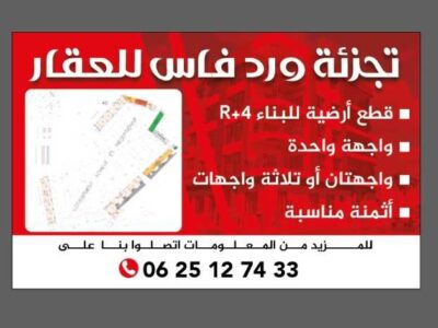 R+4 ward Fès